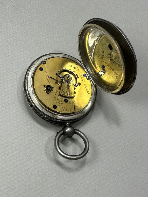 OSMANLI DÖNEMİ YARIM PRİOR GÜMÜŞ KASA CEP SAATİ 