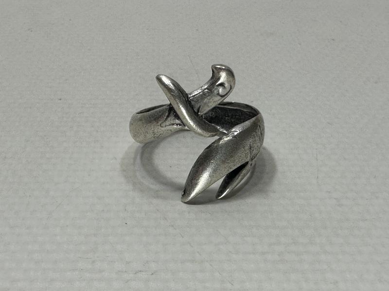 ÜZERİ HADİS YAZILI ZÜLFİKAR KILICI FORMLU YÜZÜK