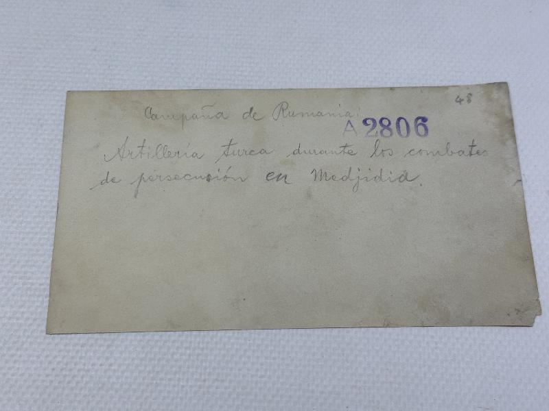 1. DÜNYA SAVAŞI OSMANLI TOPÇULARI ROMANYA CEPHESİ'NDE ORJNAL FOTOĞRAF