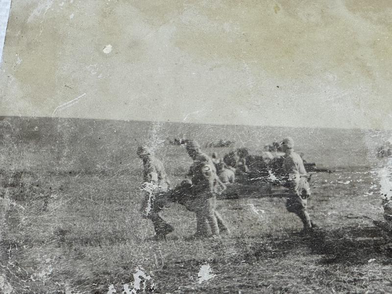 1. DÜNYA SAVAŞI OSMANLI TOPÇULARI ROMANYA CEPHESİ'NDE ORJNAL FOTOĞRAF