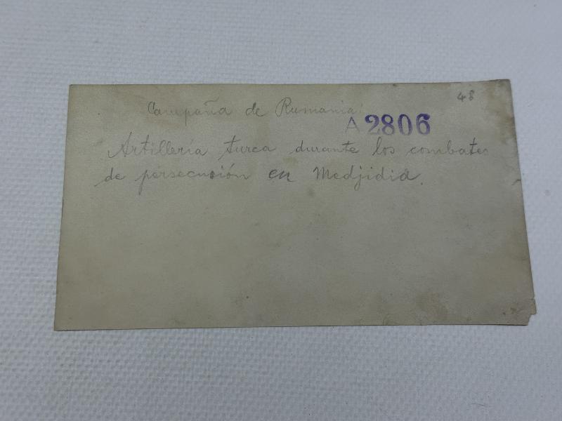 1. DÜNYA SAVAŞI OSMANLI TOPÇULARI ROMANYA CEPHESİ'NDE ORJNAL FOTOĞRAF