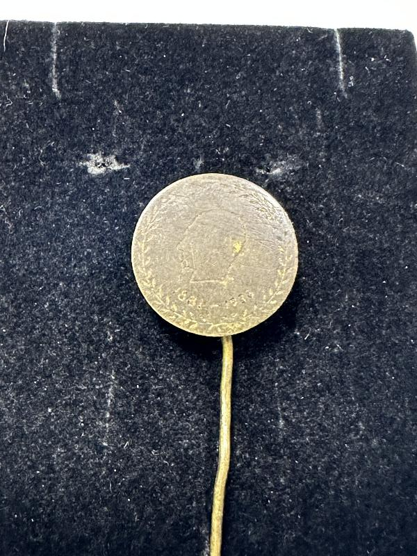 1881-1938 ATATÜRK GÖRSELLİ EL YAPIMI ROZET