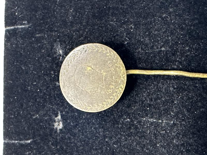 1881-1938 ATATÜRK GÖRSELLİ EL YAPIMI ROZET