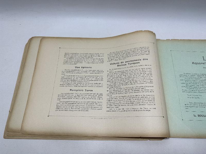 AUTOUR DU MONDE TURQUIE - OSMANLI SAYISI GRAVÜR ALBÜMÜ ÇOK NADİR