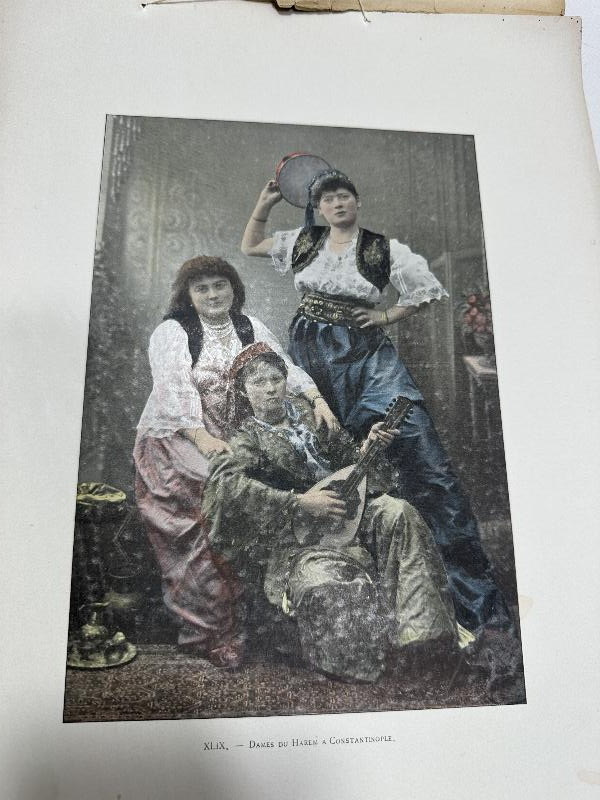 AUTOUR DU MONDE TURQUIE - OSMANLI SAYISI GRAVÜR ALBÜMÜ ÇOK NADİR