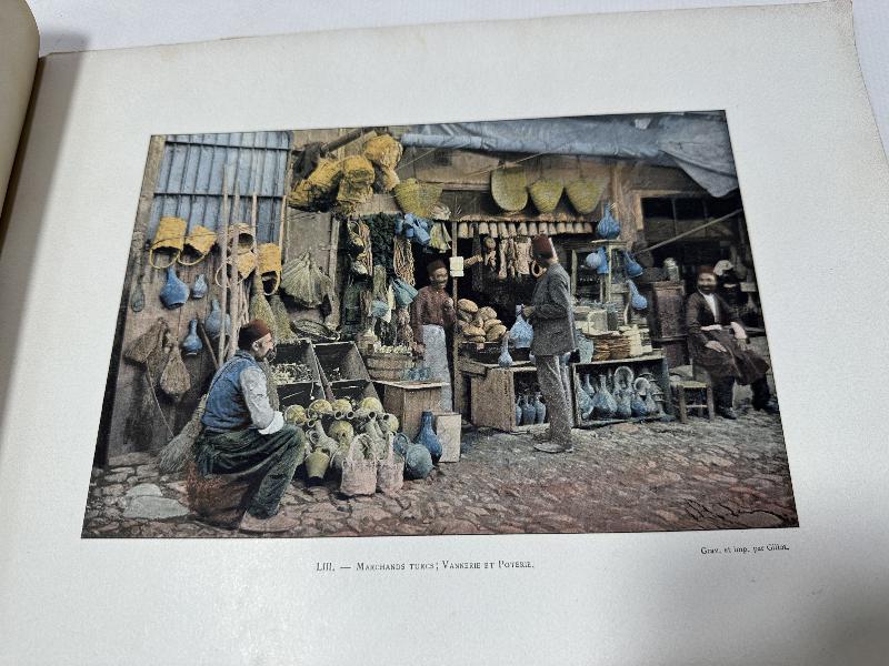 AUTOUR DU MONDE TURQUIE - OSMANLI SAYISI GRAVÜR ALBÜMÜ ÇOK NADİR