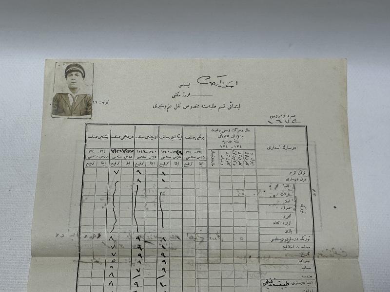 EĞİTİM TARİHİ: OSMANLICA ÜSKÜDAR ERKEK LİSESİ ÖĞRENCİ İLMUHABERİ