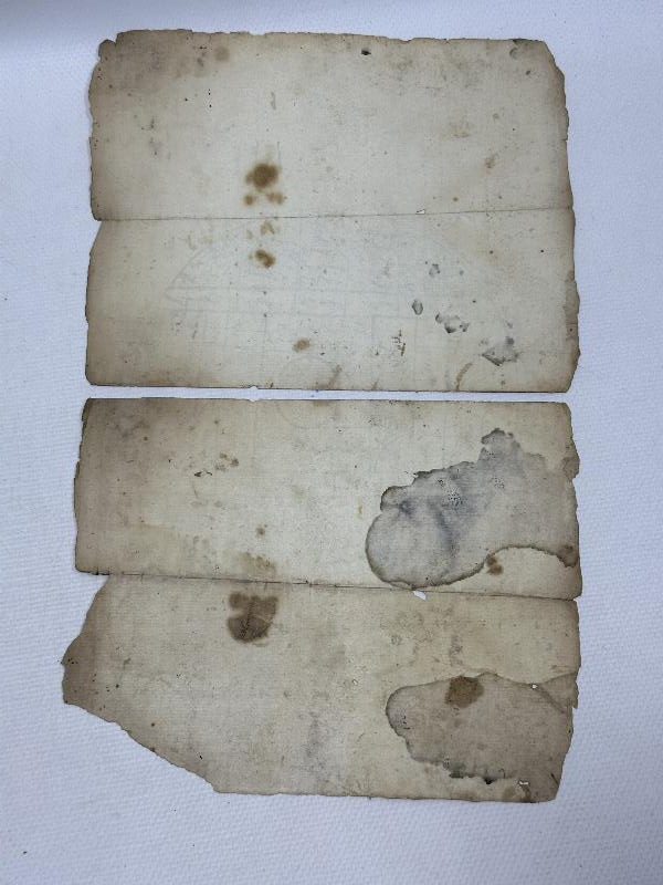 OSMANLI DÖNEMİ ASTRONOMİ VE ASTROLOJİ İLE İLGİLİ EL YAZMA LEVHA