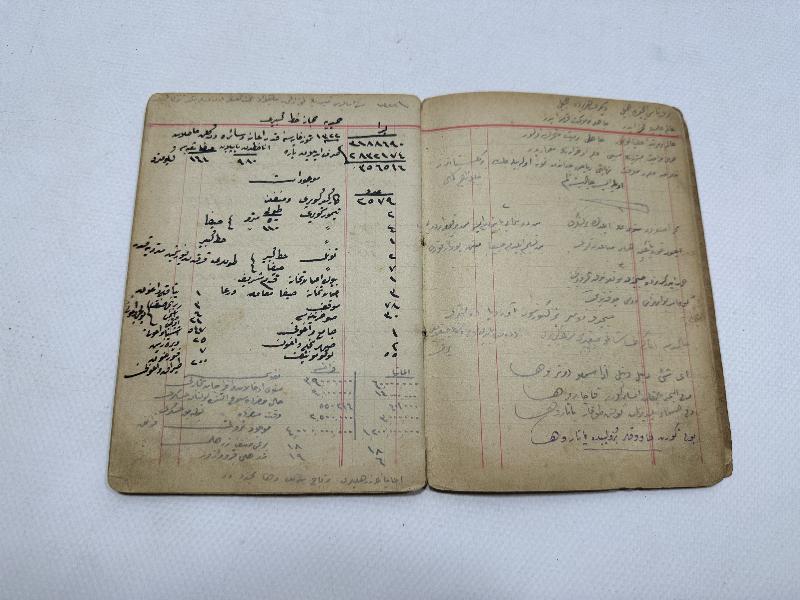 OSMANLI DÖNEMİ EL YAZMA DEFTER