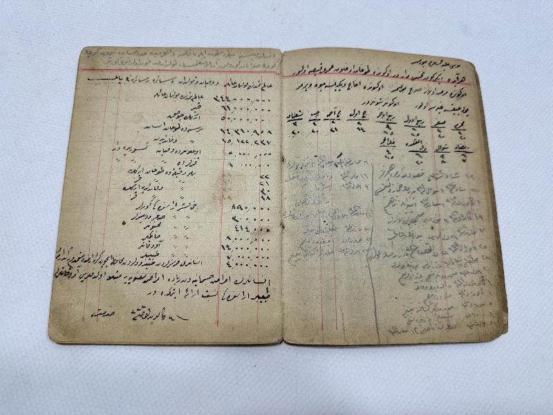 OSMANLI DÖNEMİ EL YAZMA DEFTER