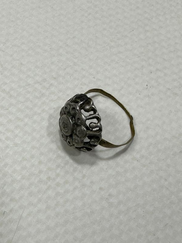 OSMANLI DÖNEMİ GÜL MODEL ELMAS YÜZÜK