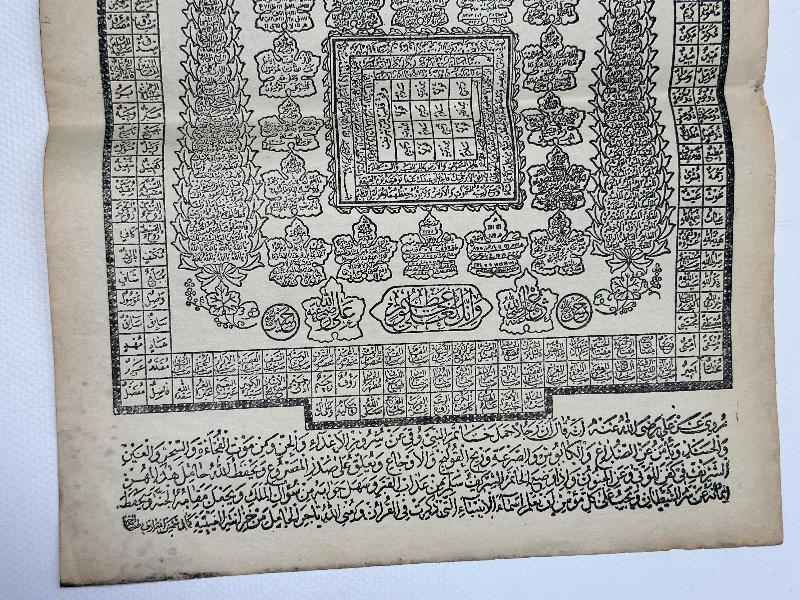 OSMANLI DÖNEMİ HİLYEİ ŞERİF DUVAR PANOSU