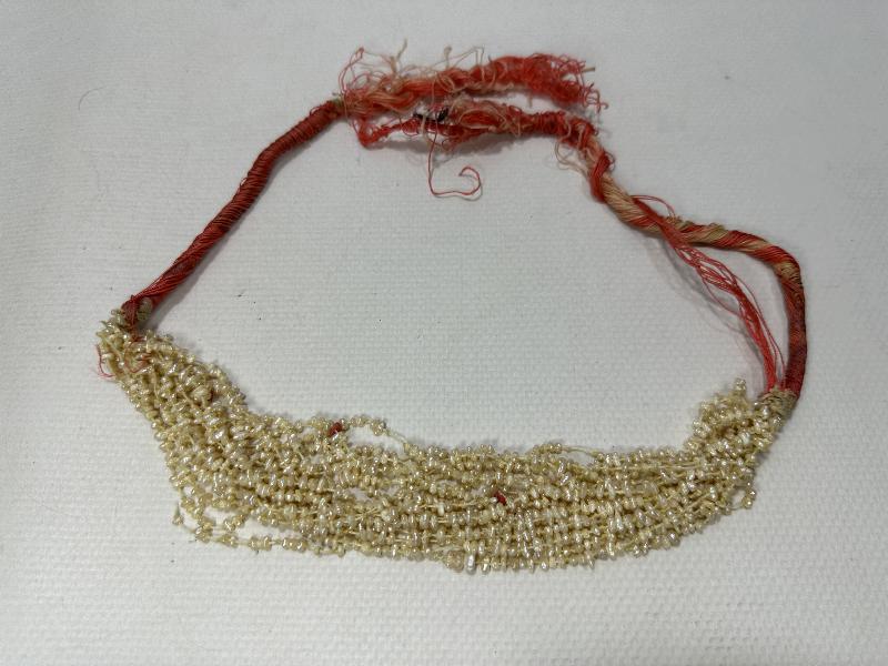 OSMANLI DÖNEMİ MERCANLI KUM İNCİ GERDANLIK