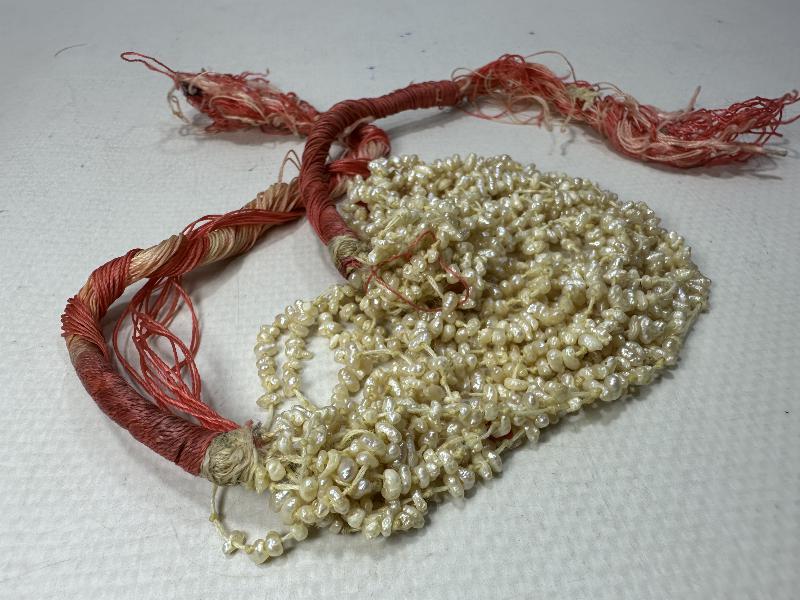 OSMANLI DÖNEMİ MERCANLI KUM İNCİ GERDANLIK