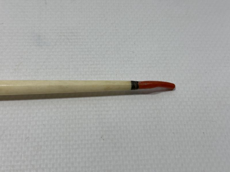 OSMANLI DÖNEMİ TEKKE İŞİ ÇOK NADİR BAĞA FİL DİŞİ MERCAN KAŞIK