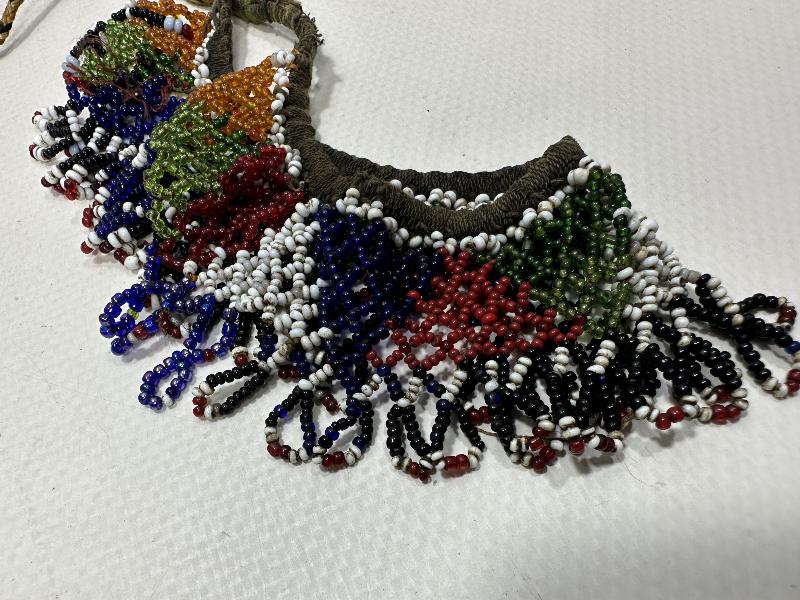 OSMANLI DÖNEMİ YÖRÜK TÜRKMEN İŞİ BONCUK İŞLEME ALINLIK 