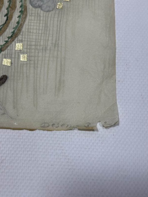 SANATÇI V. GÖNÜLAL TARAFINDAN YAPILMIŞ OSMANLI DESEN ÇALIŞMASI