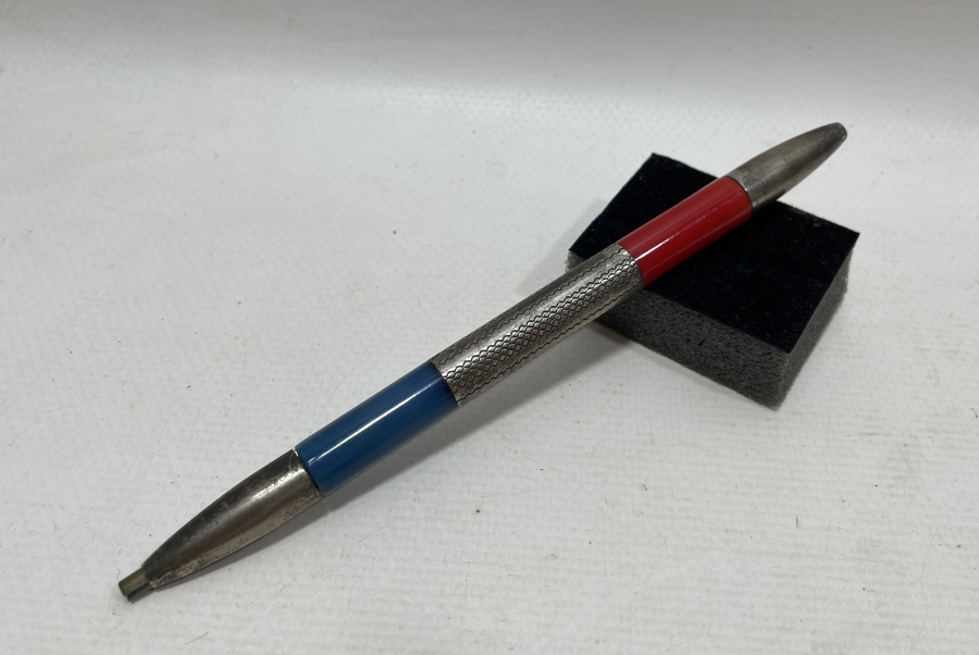 1900 BAŞLARI ÇALIŞIR DURUMDA GÜMÜŞ KURŞUN KALEM