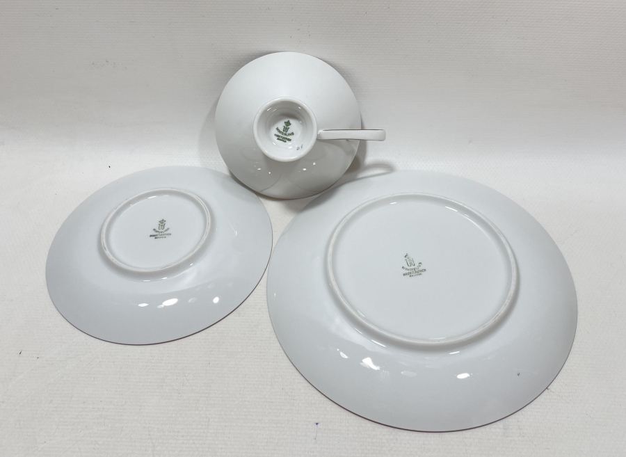 ALTIN VARAKLI BAVARIA TRİO ÇAY - KAHVE TAKIMI