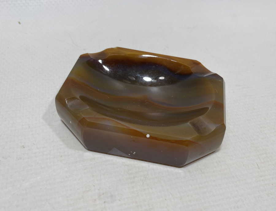 EL YAPIMI AKİK TAŞINDAN MAMUL KÜLLÜK