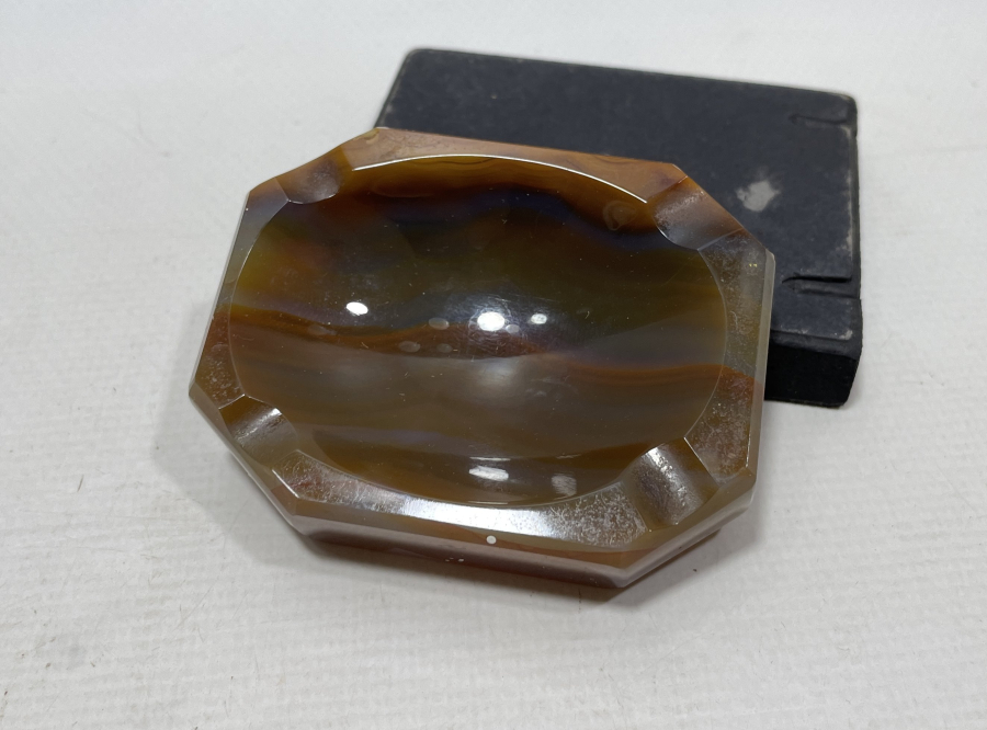 EL YAPIMI AKİK TAŞINDAN MAMUL KÜLLÜK