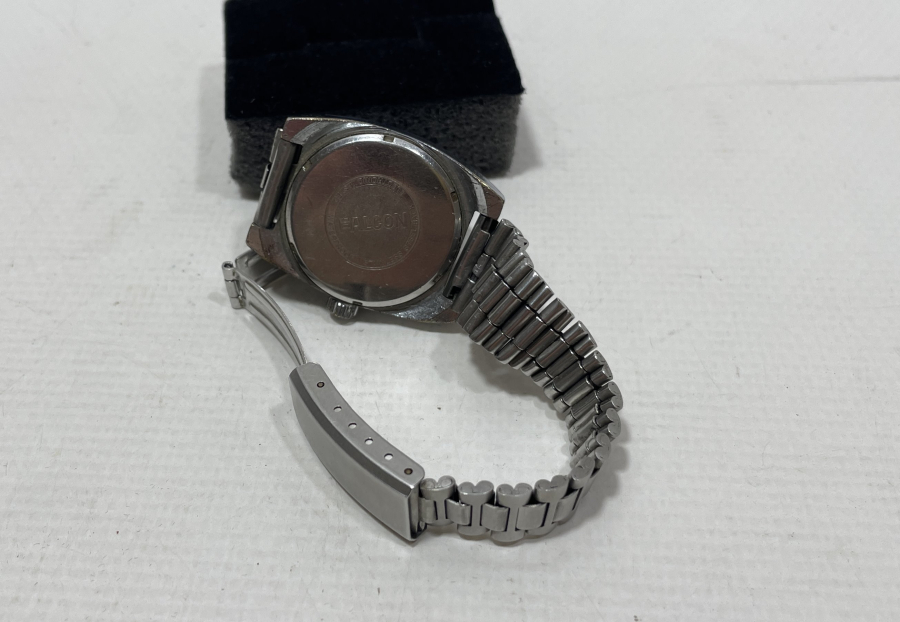 FALCON MARKA KURMALI ANTİKA TAKVİMLİ KOL SAATİ