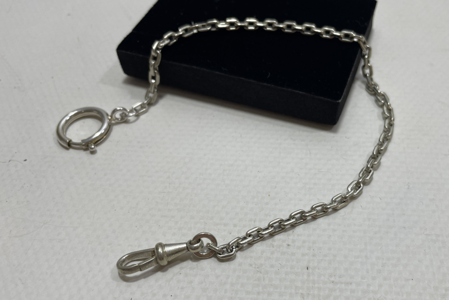 GÜMÜŞ KAPLAMA ANTİKA CEP SAATİ KÖSTEĞİ