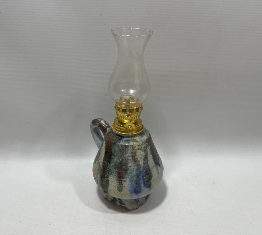 KÜTAHYA İŞİ ANTİKA ŞİNANAY - GAZ LAMBASI