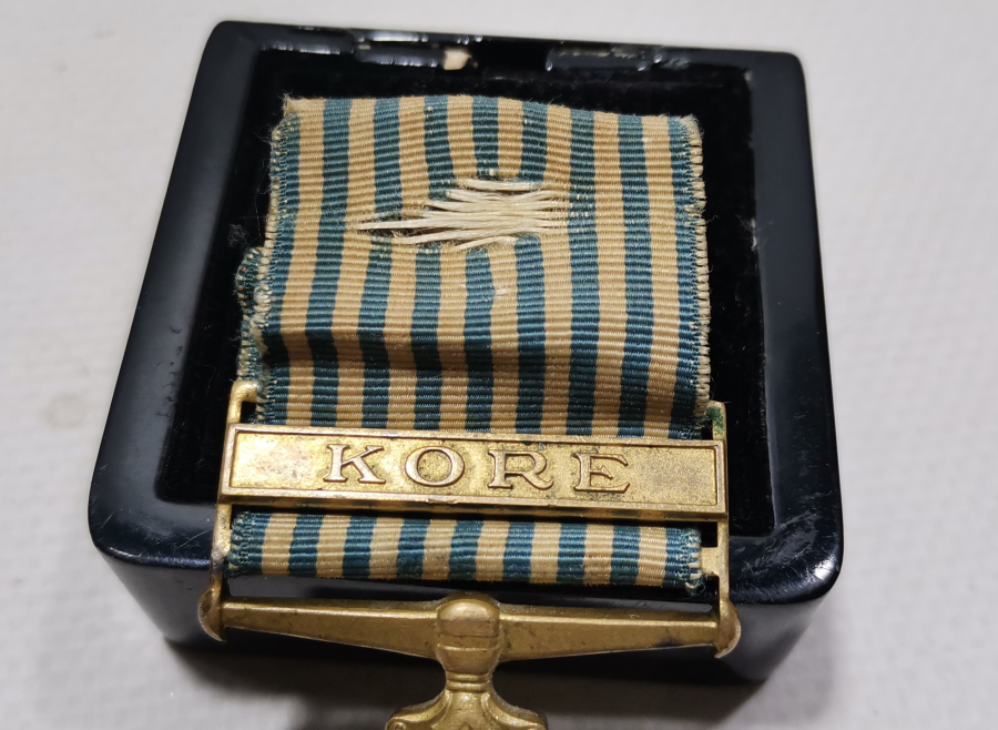 ORJİNAL ASKISIYLA NADİR KORE SAVAŞI MADALYASI