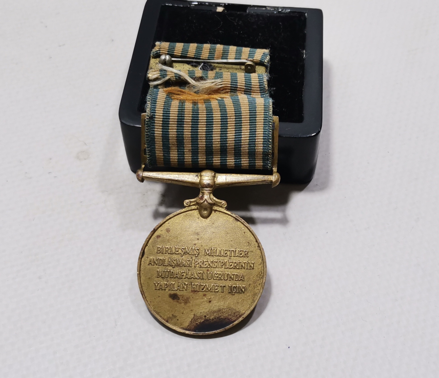 ORJİNAL ASKISIYLA NADİR KORE SAVAŞI MADALYASI