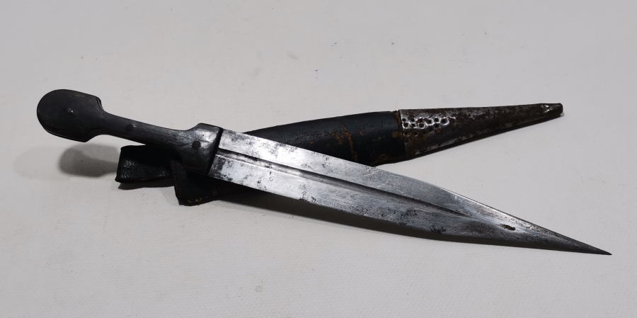 ORJİNAL KININDA OSMANLI DÖNEMİ NADİR ÇERKES KAMASI