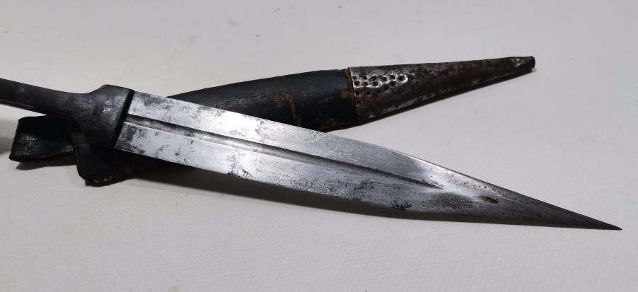 ORJİNAL KININDA OSMANLI DÖNEMİ NADİR ÇERKES KAMASI