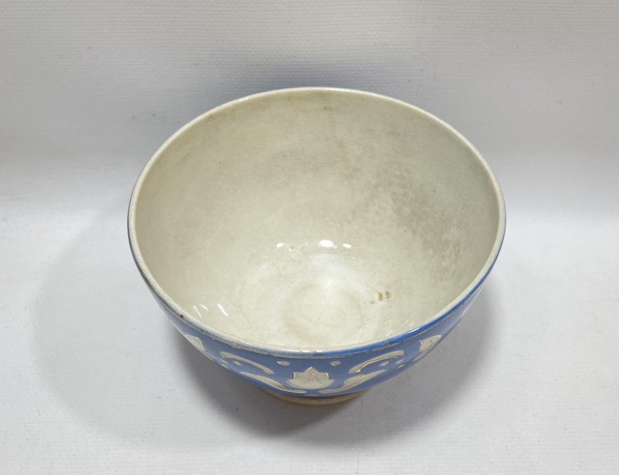 OSMANLI DÖNEMİ ALTIN VARAKLI NADİR RENKTE BÜYÜK BOY PORSELEN ÇORBA KASESİ