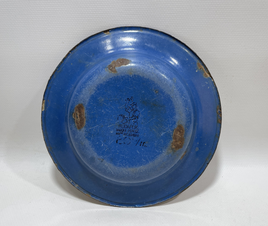 OSMANLI DÖNEMİ AY YILDIZLI EMAYE TABAK