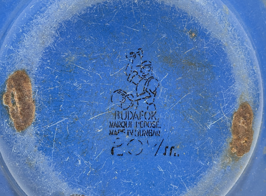 OSMANLI DÖNEMİ AY YILDIZLI EMAYE TABAK