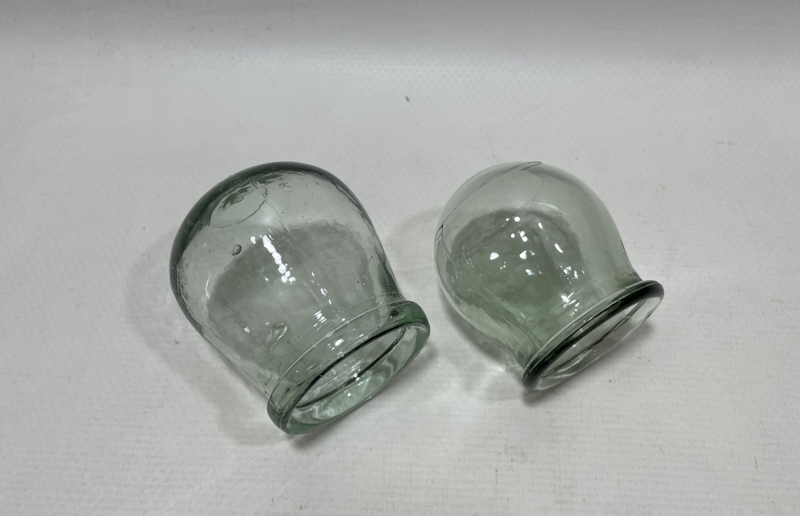 OSMANLI DÖNEMİ ÇOK NADİR ÇOCUK VE YETİŞKİN İÇİN YAPILMIŞ 2 ADET HACAMAT KUPASI