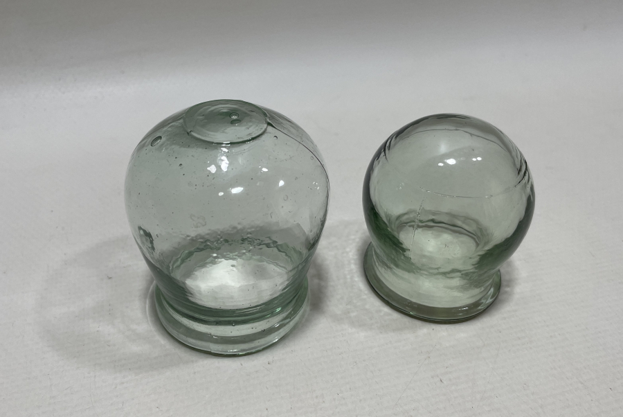 OSMANLI DÖNEMİ ÇOK NADİR ÇOCUK VE YETİŞKİN İÇİN YAPILMIŞ 2 ADET HACAMAT KUPASI