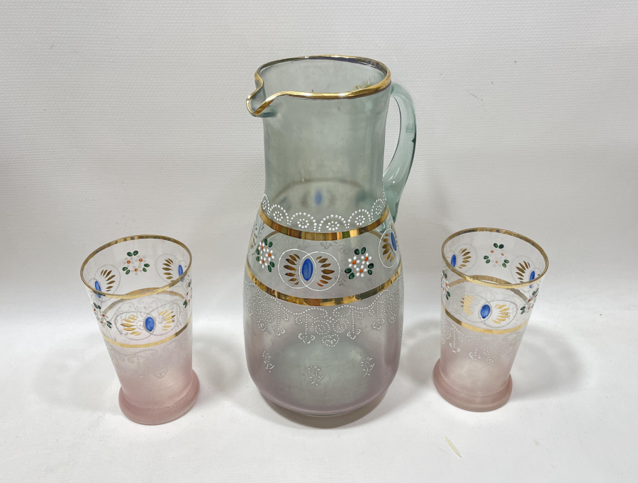 OSMANLI DÖNEMİ MİNE İŞÇİLİKLİ NADİR ŞERBETLİK