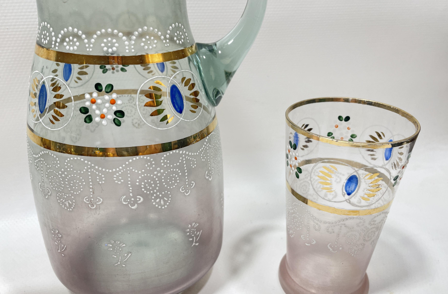 OSMANLI DÖNEMİ MİNE İŞÇİLİKLİ NADİR ŞERBETLİK