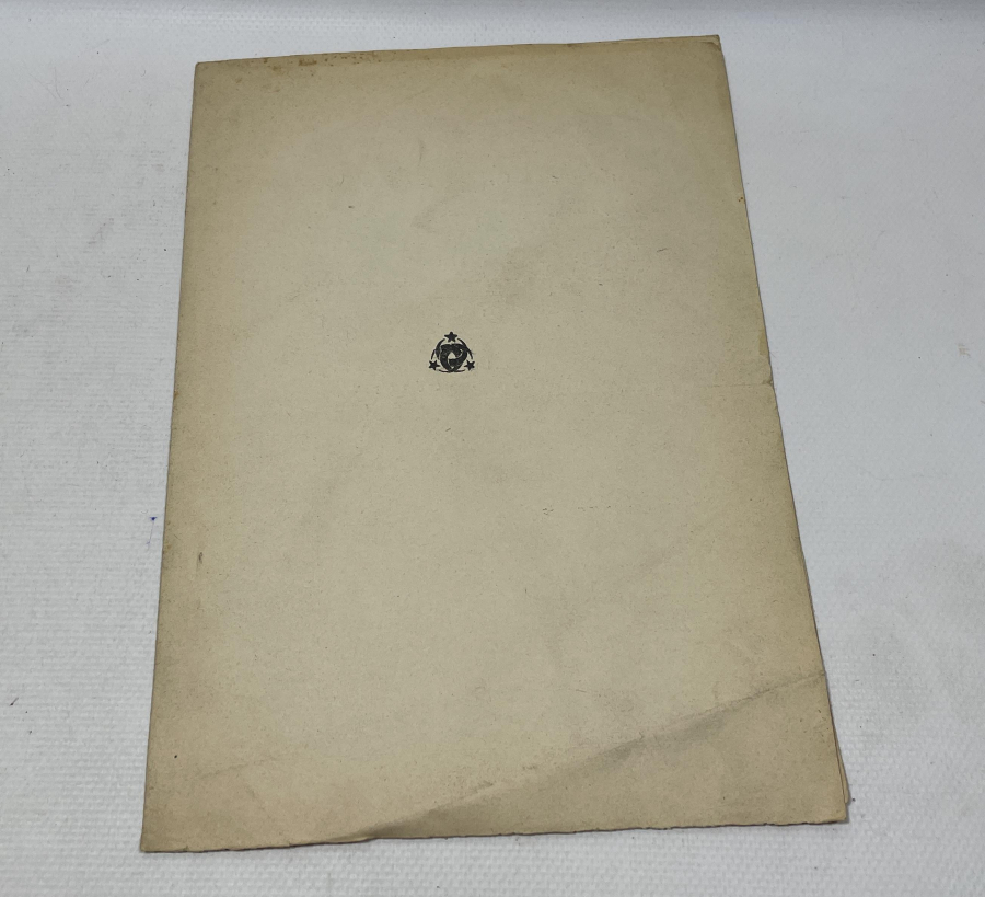 TEKİLAT-I MAHSUSA AMBLEMLİ 1928 YILI ÖNCESİ NADİR BÜYÜK MİLLET MECLİSİ TUTANAKLARI