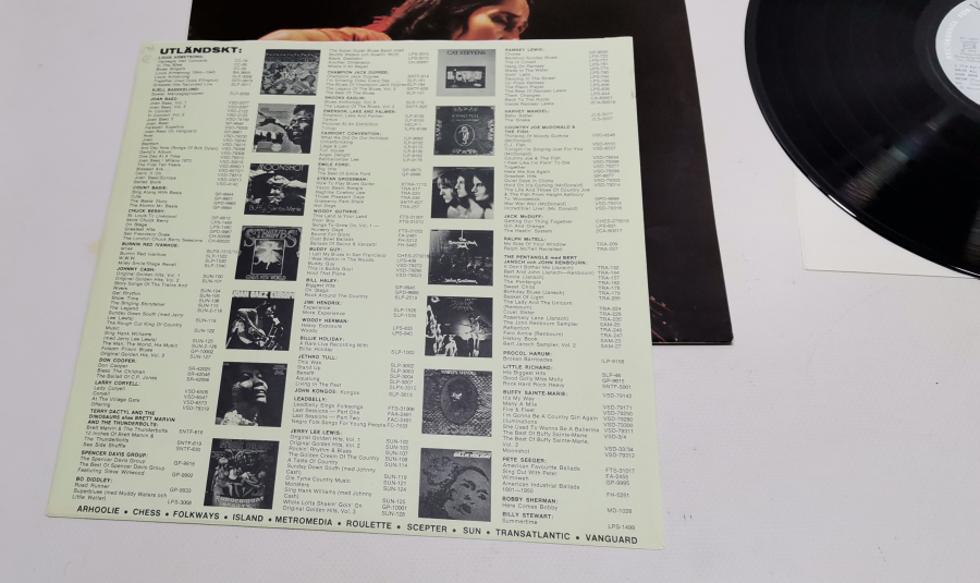 1980 YILI JOAN BAEZ İN AVRUPA TURNESİ LP - DONA DONA ŞARKISI DA MEVCUT