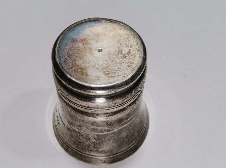 ABDULLAH FRERES YAZILI OSMANLI DÖNEMİ METAL BARDAK