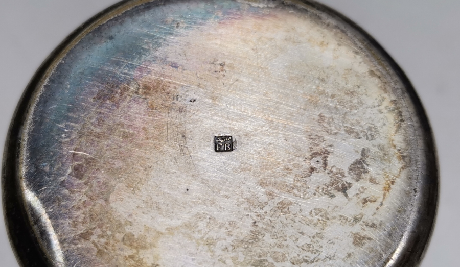 ABDULLAH FRERES YAZILI OSMANLI DÖNEMİ METAL BARDAK