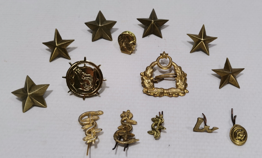 ANTİKA ASKERİ ROZET VE BRÖVE LOTU