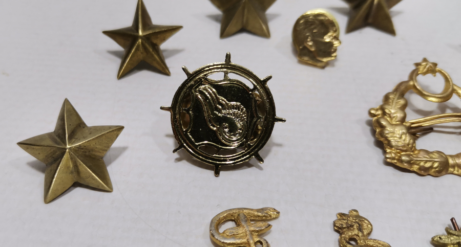 ANTİKA ASKERİ ROZET VE BRÖVE LOTU