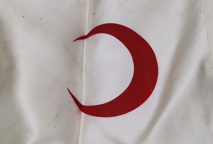 ANTİKA İPEK KIZILAY BAYRAĞI