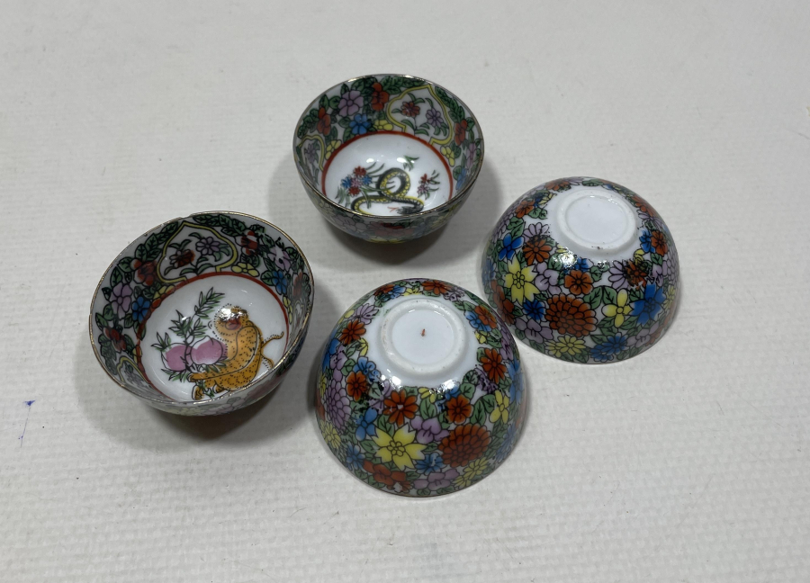 ANTİKA PORSELEN SAKİ BARDAĞI LOTU