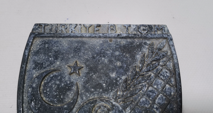 BÜYÜK BOY TÜRKİYE B.T.O.M PLAKA