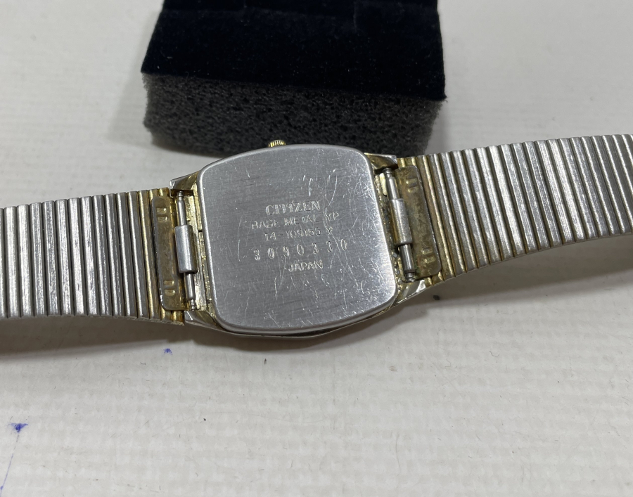 CITIZEN MARKA ALTIN KAPLAMA KOL SAATİ