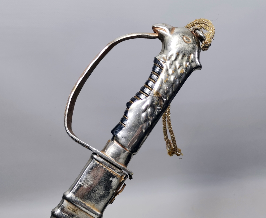 CUMHURİYET BAŞLARI ÇOK NADİR BOYNUZ SAPLI HAVACI SUBAY KILICI